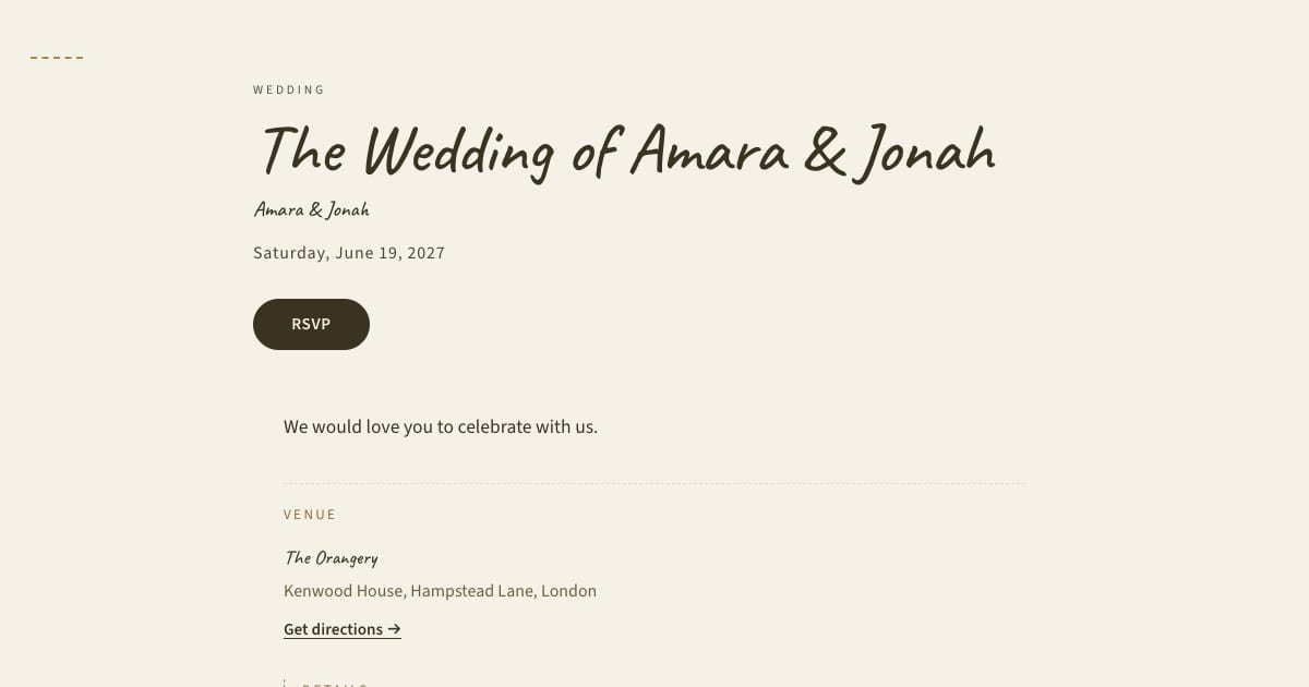 When to Send Digital Wedding Invitations and Set RSVP Dates